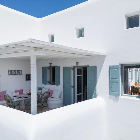 Mykonian Style W Shared Pool Houses & Nighttime Security Guard Ornos  Ngoại thất bức ảnh